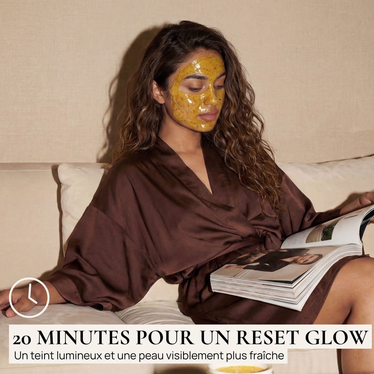 Masque jelly curcuma - Glow